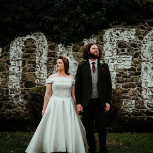 Bride and Groom in StillHouse Beer Garden